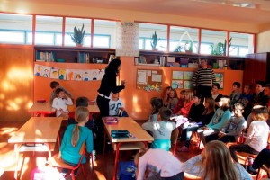 Posjet krčke pjesnikinje Vere Miš krčkim osnovnim školama